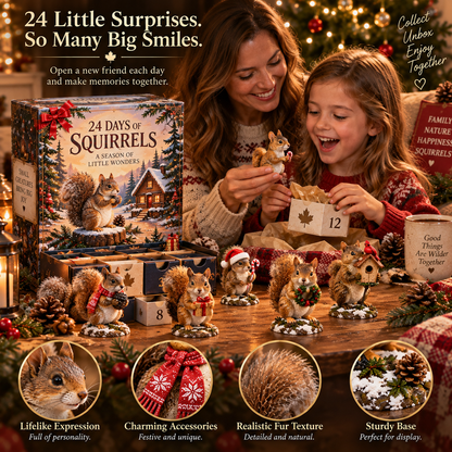 🐿️ One Little Squirrel Today. A Whole Collection by Day 24.