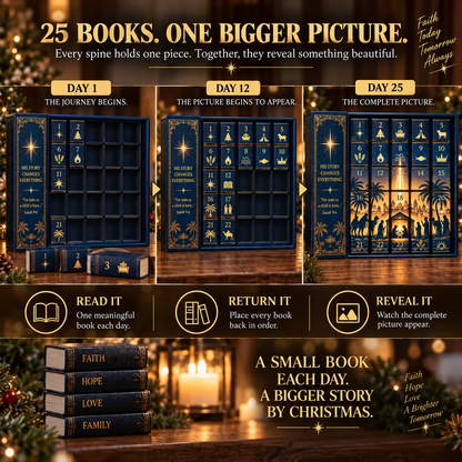 🎁Last Day 54% OFF-✦ 📖 25 Little Faith Books. One Bigger Story. ✨