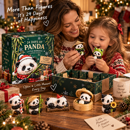 🐼 24 Days of Panda – 24 Unique Pandas, 24 Little Moments of Joy