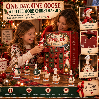 🪿🎄 24 Days of Christmas Geese – A Nostalgic Farmhouse Holiday Collection