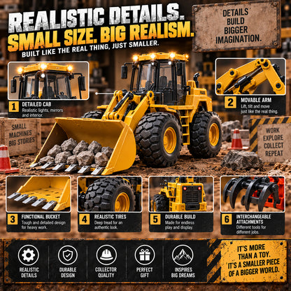 24 Days of Wheel Loaders – Construction Vehicle Christmas Advent Calendar 🚜🎄