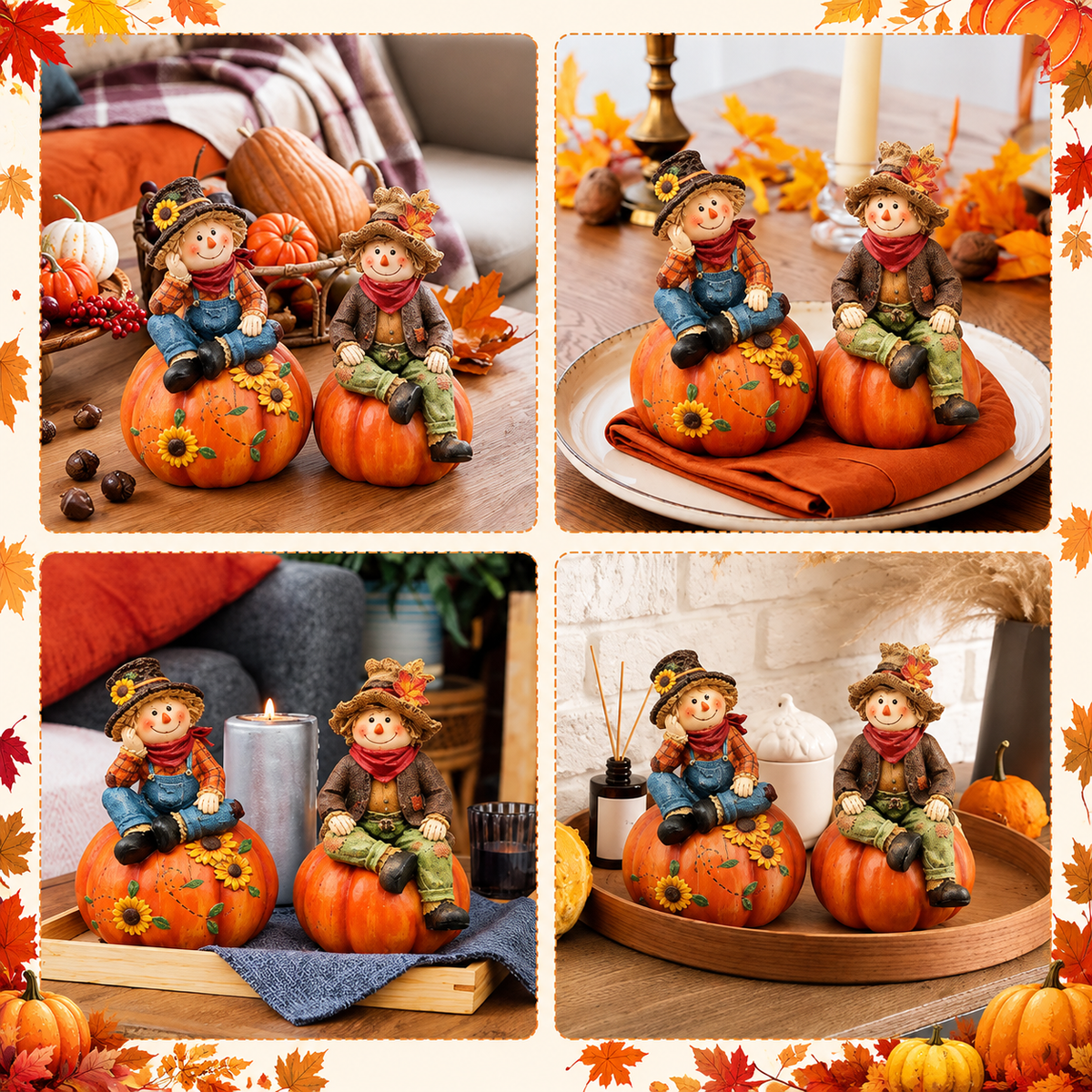 🍂 Ready to Fall in Love with Autumn?! ❤️ Two Adorable Little Friends Bringing Warmth & Joy to Every Home!