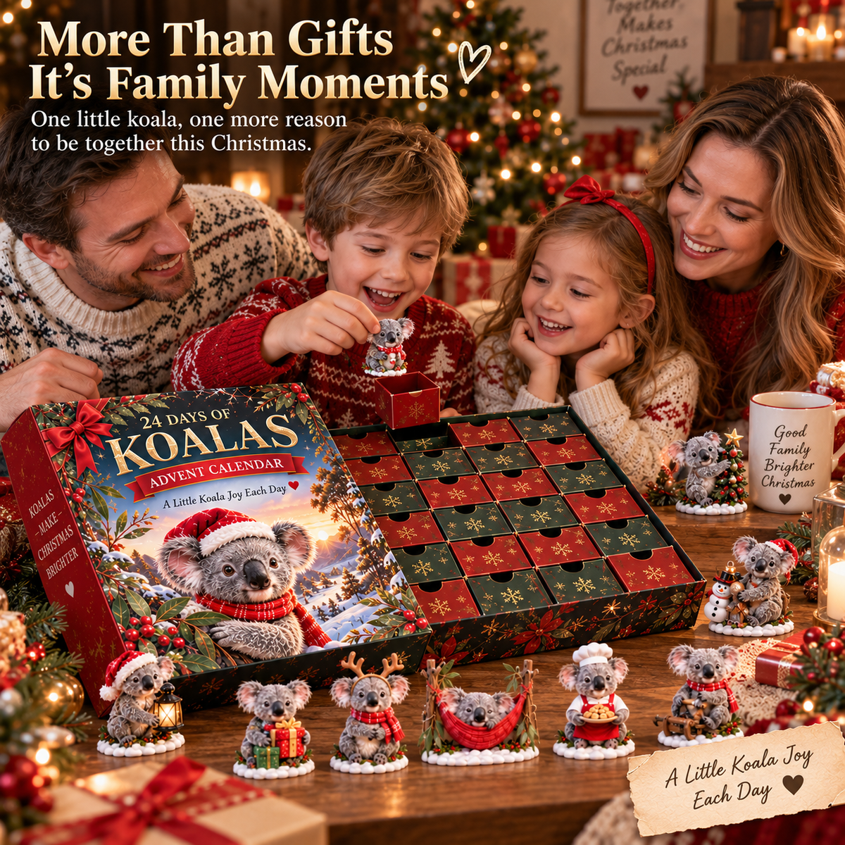 🐨 Ready for 24 Days of Cuteness? 🎄 2026 Koala Christmas Advent Calendar – 24 Adorable Surprises!
