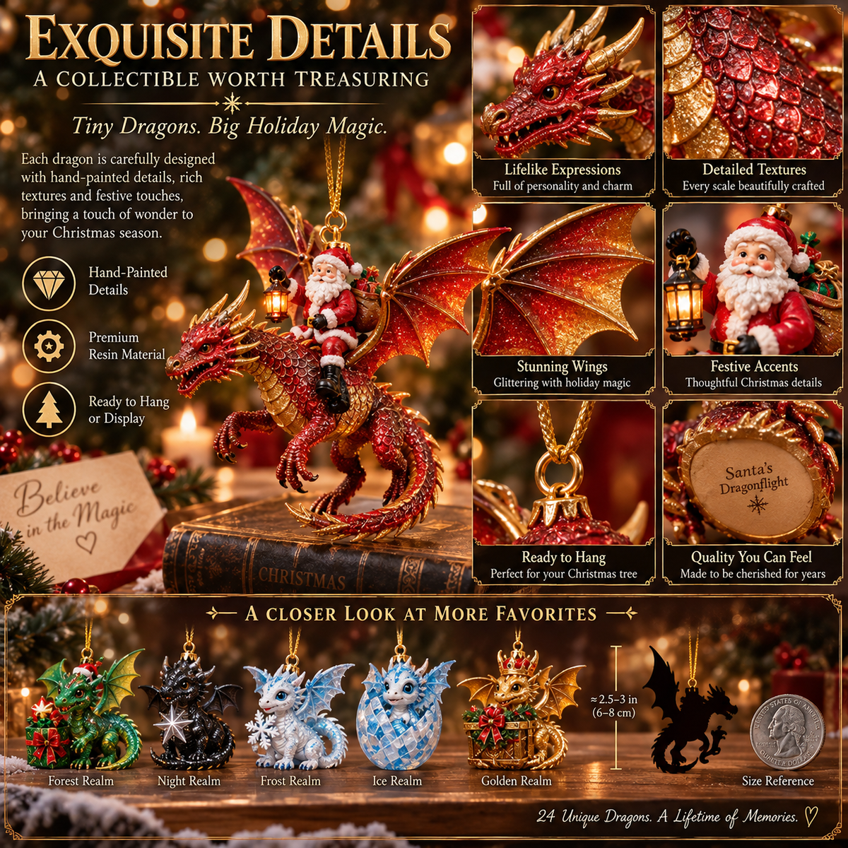 🐉 24 Days. 6 Dragon Realms. One Legendary Christmas Adventure.