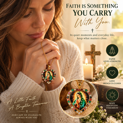 ❤️ Our Lady of Guadalupe Necklace – Keep Faith Close to Your Heart