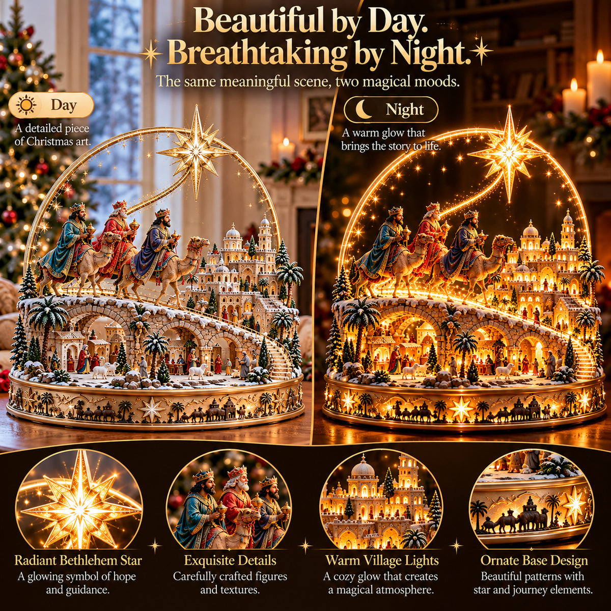 ⭐ Ready to Follow the Star?! ✨ Three Kings' Journey – A Glowing Bethlehem Christmas Story!