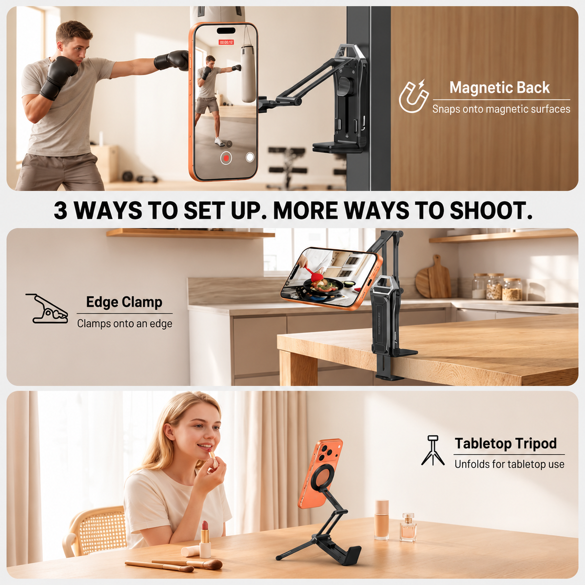 Multipurpose Phone Mount