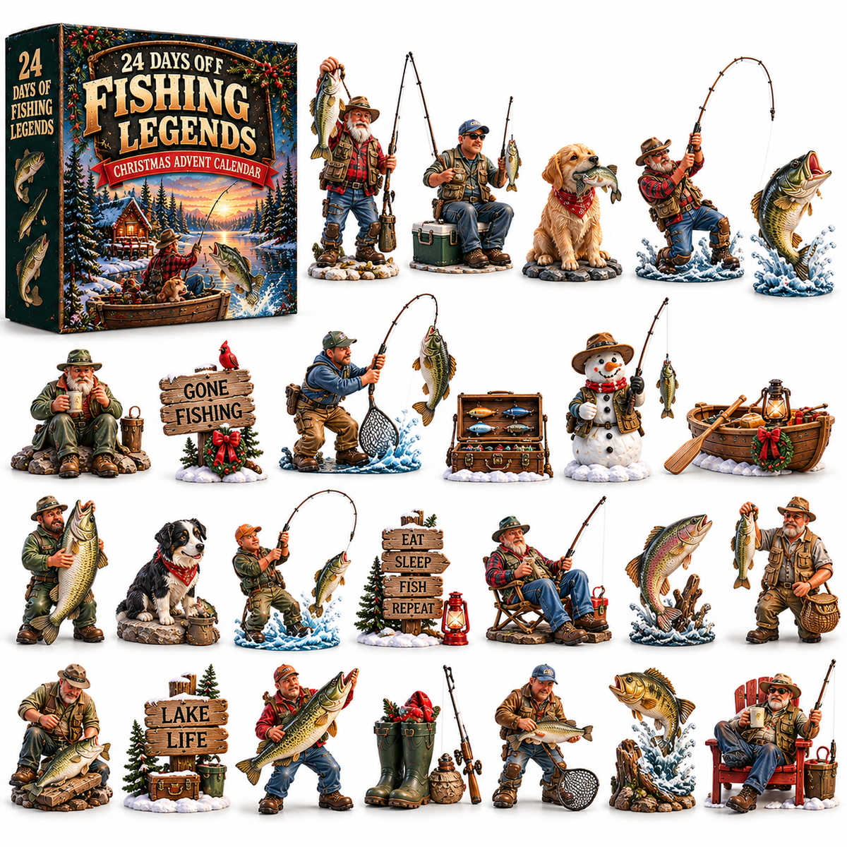 🐟🎁 24 Fishing Surprises, One Unforgettable Christmas – Advent Calendar 2026