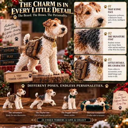 🔥 Small Dog, Big Personality! 🐶 2026 Wire Fox Terrier – 24 Days of Surprises!