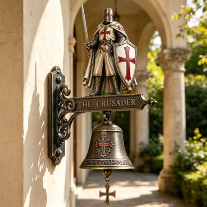 ⚔️ Crusader Knight Wall Mounted Door Bell🛡️