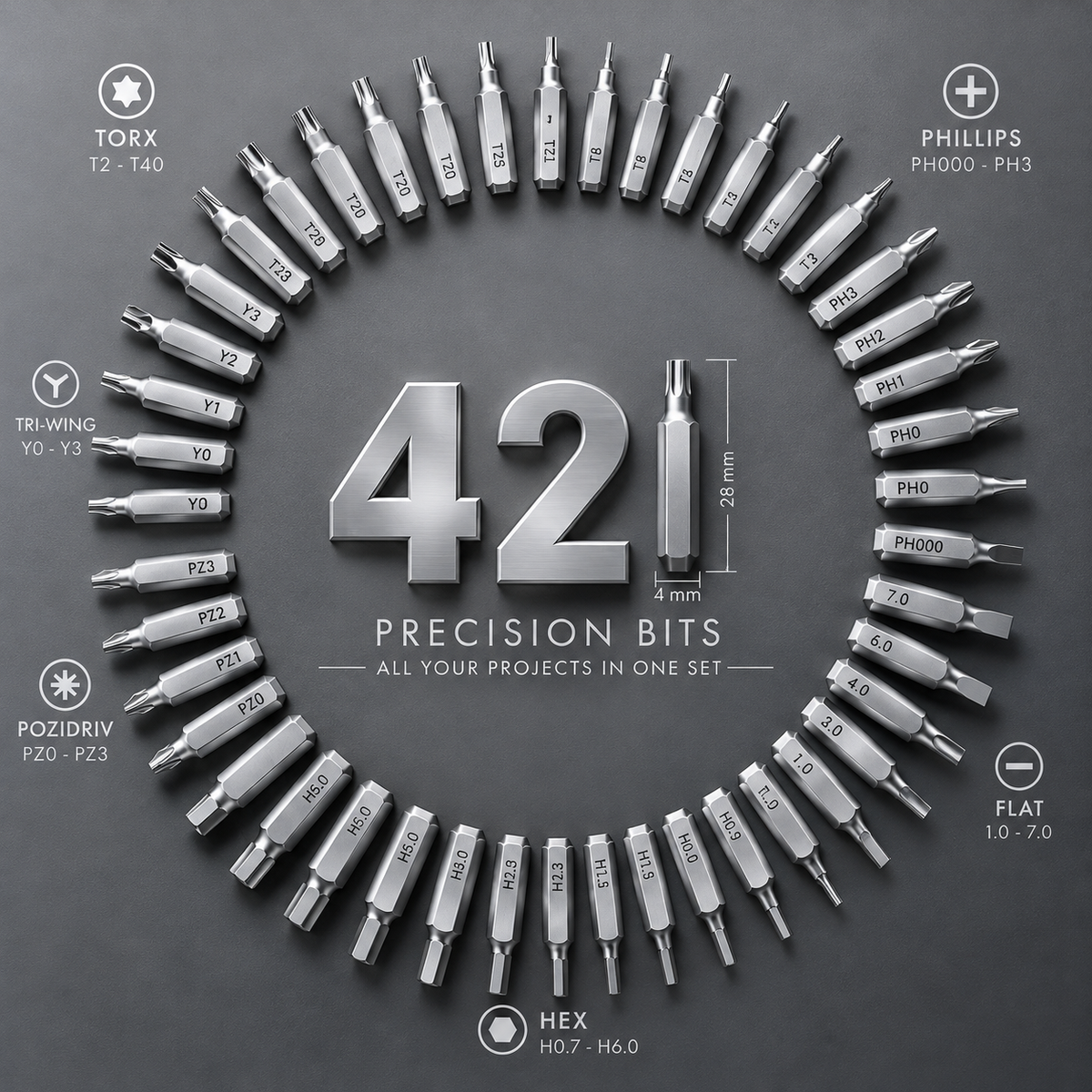 🔥 LAST DAY — 50% OFF!60-in-1 Precision Screwdriver Set – Compact Magnetic Repair Tool Kit