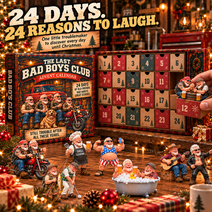 🎄 😎The Last Bad Boys Club – 24 Days of Laughs, Old Friends & Great Memories