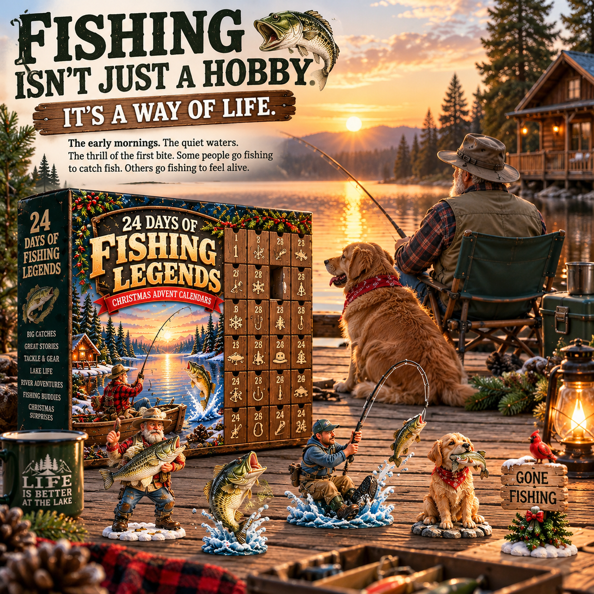 🐟🎁 24 Fishing Surprises, One Unforgettable Christmas – Advent Calendar 2026