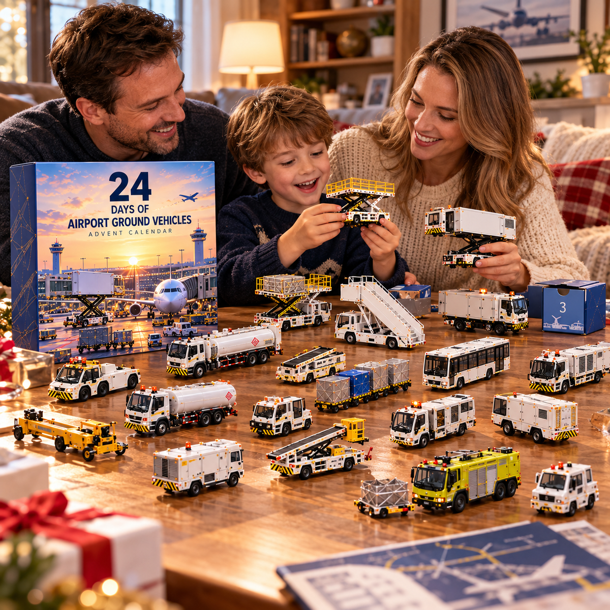 🔥 Ever Wonder What Keeps an Airport Running?! ✈️ 2026 Airport Ground Vehicles Advent Calendar – 24 Days of Behind-the-Scenes Adventures!