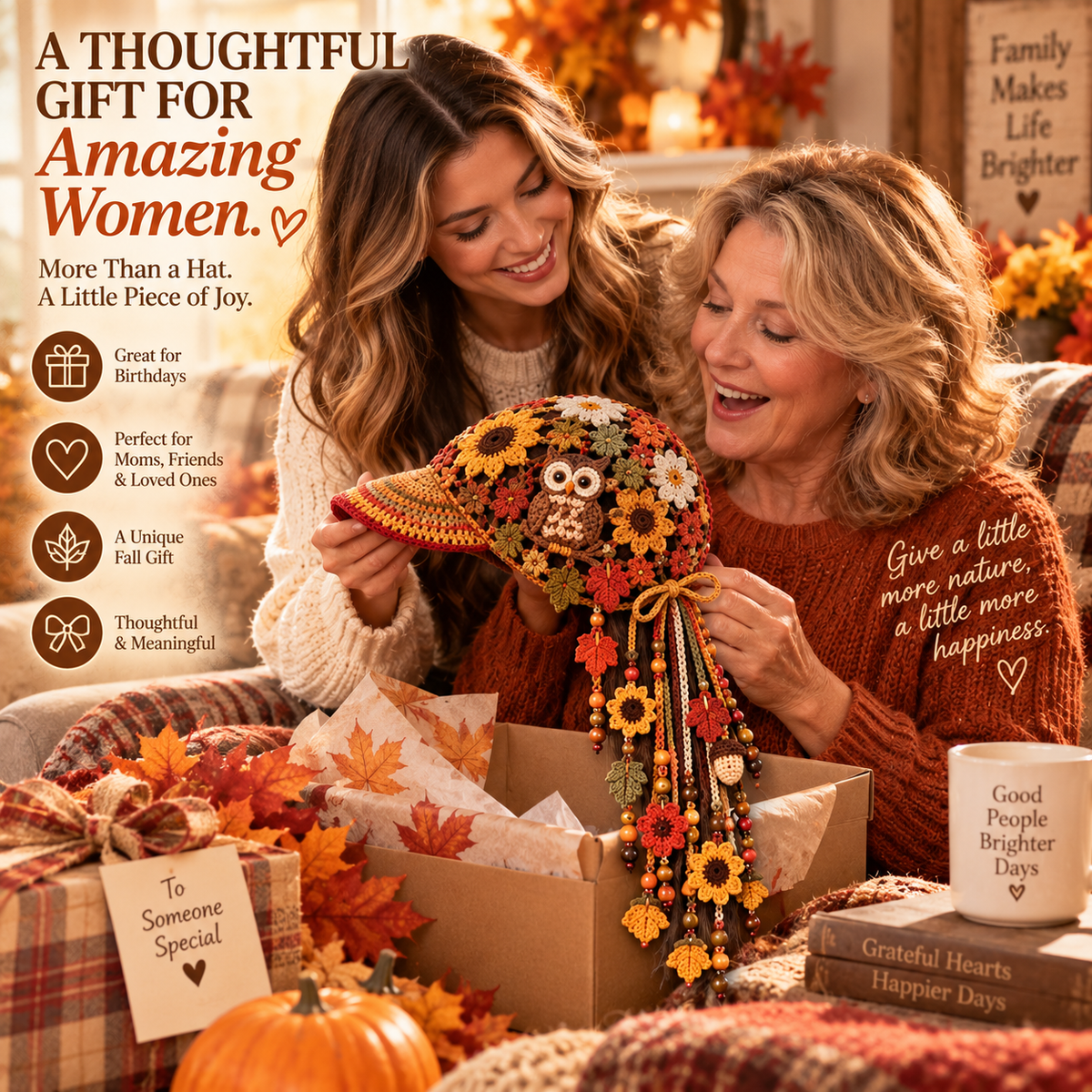 🍂 Ready to Wear a Little Autumn Magic? 🌻 4 Nature-Inspired Styles – Beautiful Details, Endless Fall Charm!