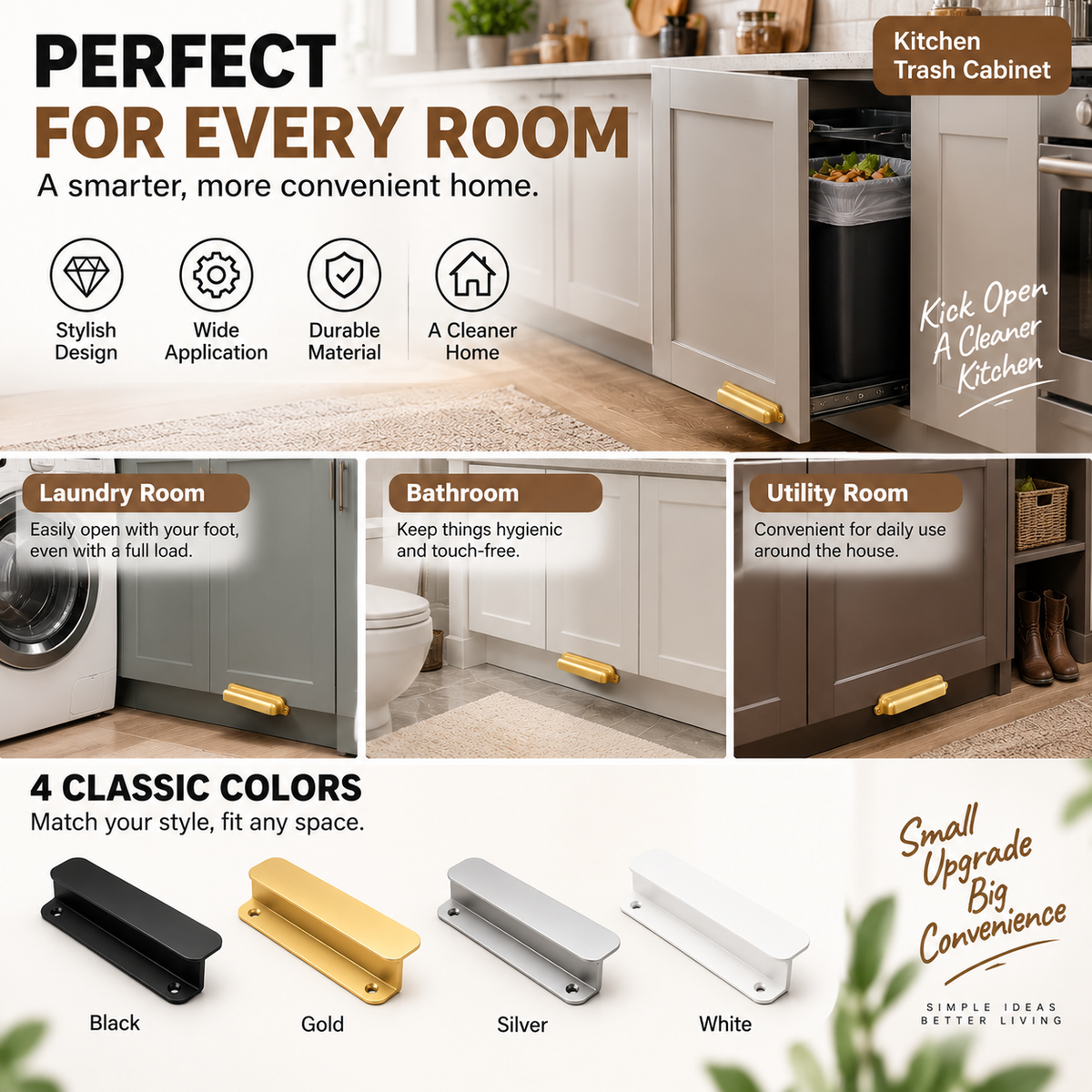 Hands-Free Cabinet Foot Pull – The Little Upgrade That Makes Everyday Life Easier