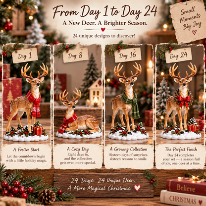 🦌 24 Days of White-Tailed Deer — A Little Wilderness Every Day