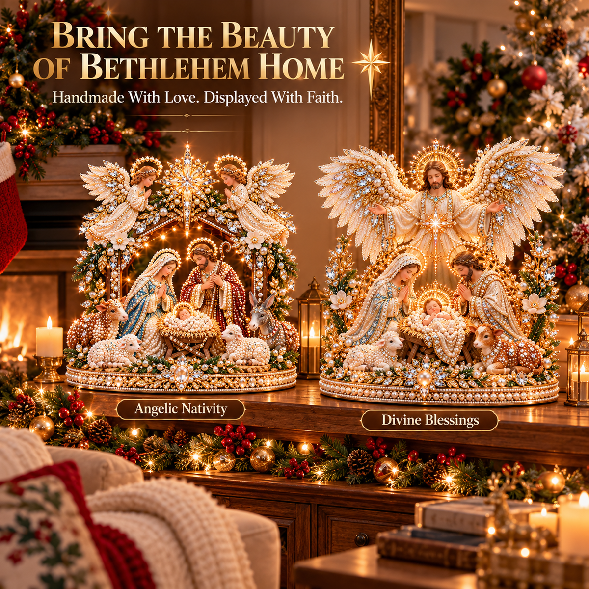 ✨ Ready to Bring Bethlehem to Life? ✝️ 2026 Nativity 3D Pearl Art DIY Kit – A Masterpiece Made With Faith!