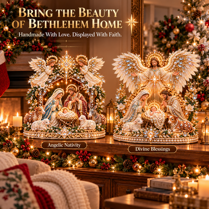 ✨ Ready to Bring Bethlehem to Life? ✝️ 2026 Nativity 3D Pearl Art DIY Kit – A Masterpiece Made With Faith!