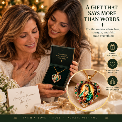 ❤️ Our Lady of Guadalupe Necklace – Keep Faith Close to Your Heart