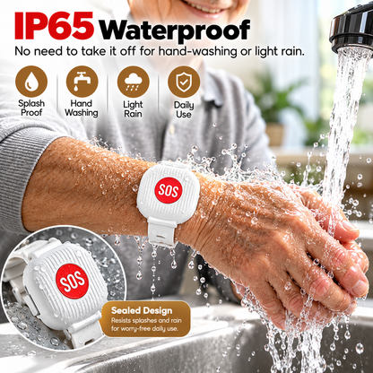 🚨 One Press Could Make All the Difference! ❤️ Smart SOS Emergency Alert Wristband – Instant Family Alerts & Peace of Mind