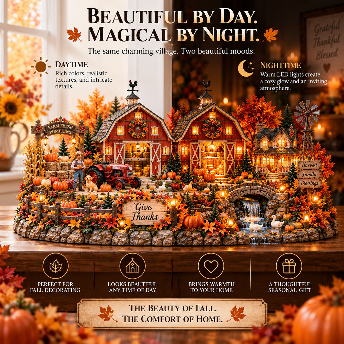 🍂 Ready to Bring the Harvest Home? 🚜 The Harvest Village – A Little Farm Full of Fall Magic!