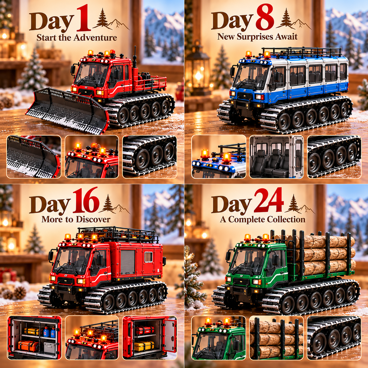 🚜 Ready to Discover the Machines Behind the Game?! 🏟️ 2026 Stadium Maintenance Crew – 24 Days of Powerful Machines & Collectible Surprises!