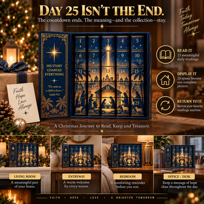 🎁Last Day 54% OFF-✦ 📖 25 Little Faith Books. One Bigger Story. ✨