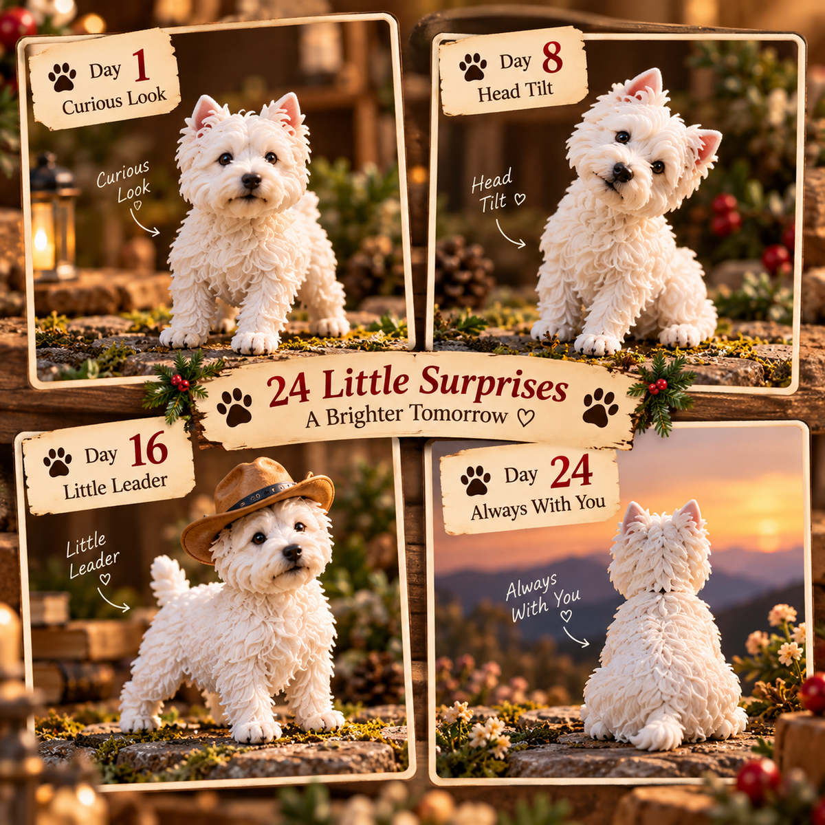 ❤️🐕 24 Days of Westies — 24 Little Personalities, One Big Love