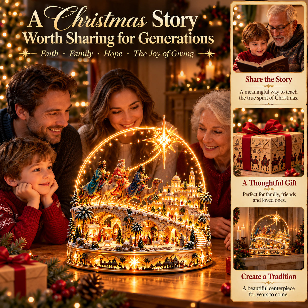 ⭐ Ready to Follow the Star?! ✨ Three Kings' Journey – A Glowing Bethlehem Christmas Story!