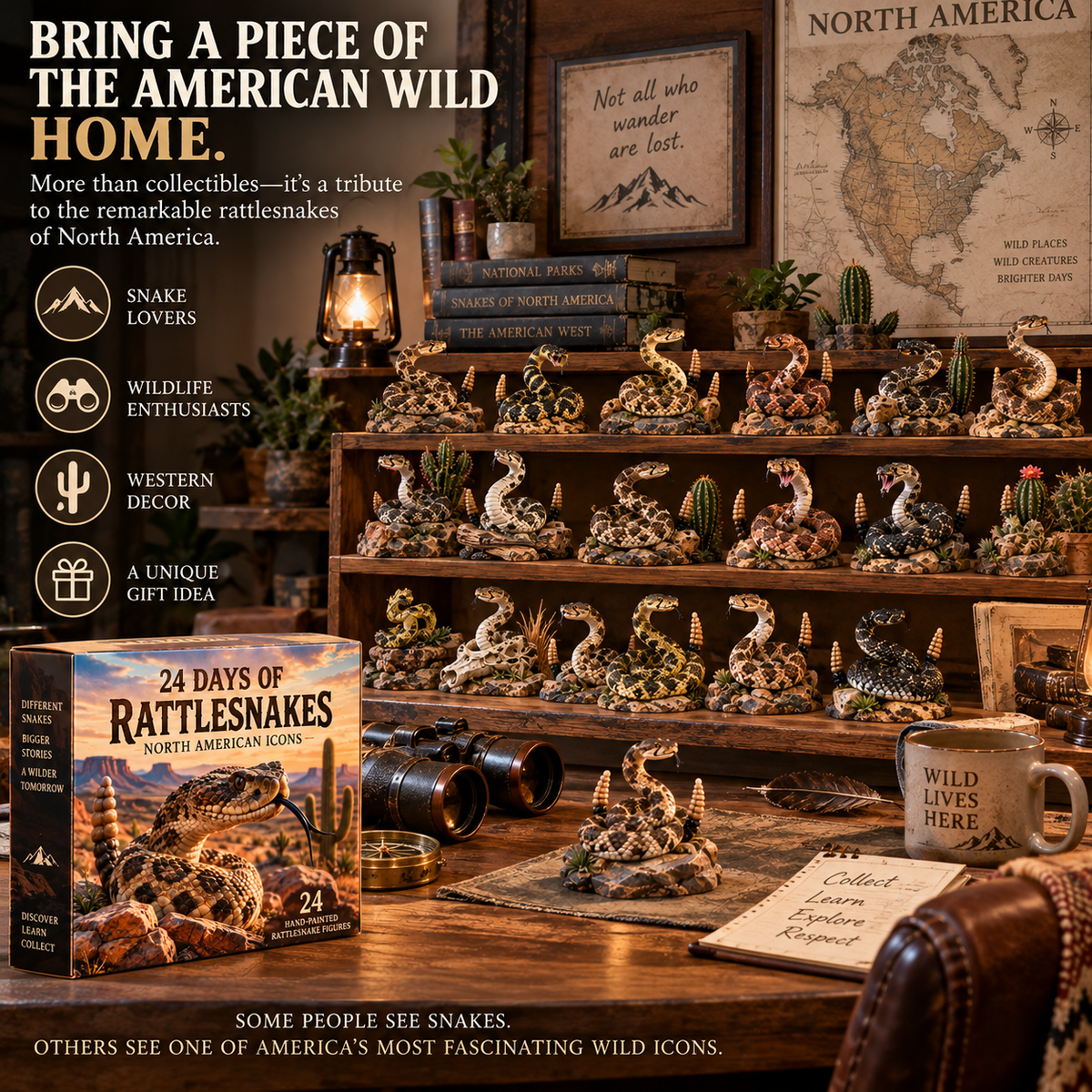 24 Days of the American Wild – Rattlesnake Collector’s Edition