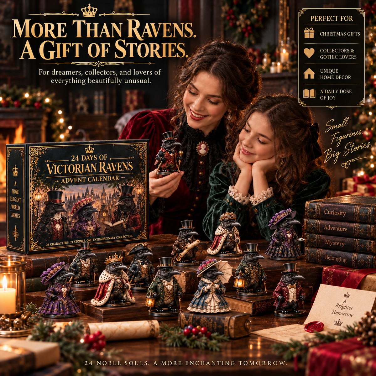 🖤 24 Days of Victorian Ravens – 24 Noble Characters, One Extraordinary Gothic Collection