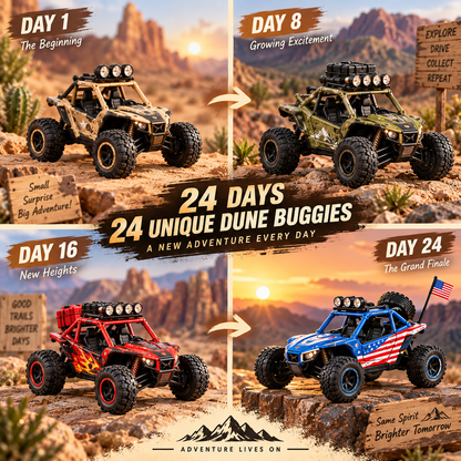 🔥 Ready to Conquer the Dunes?! 🏜️ 2026 Dune Buggy Advent Calendar – 24 Days of Wild Off-Road Adventures!