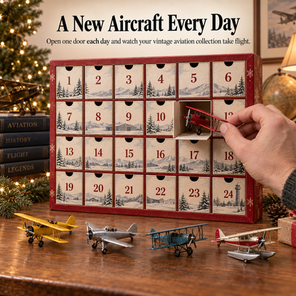 ✈️ Legends of the Sky – 24-Day Vintage Aircraft Advent Calendar