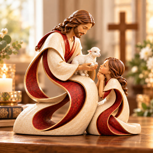 ✝️ A Little Moment of Faith, A Lifetime of Love! ❤️ Stories of His Love – Meaningful Christian Sculptures