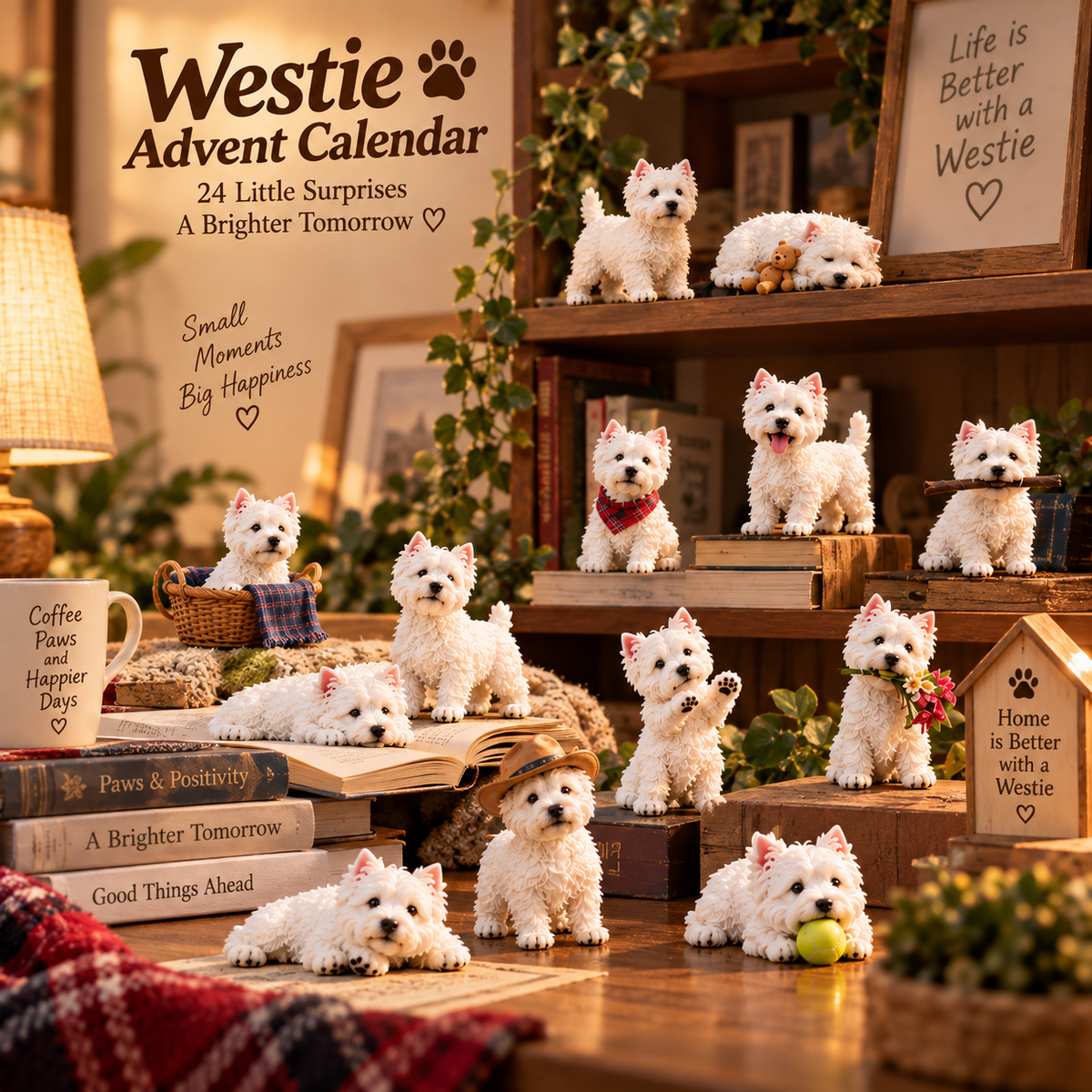 ❤️🐕 24 Days of Westies — 24 Little Personalities, One Big Love