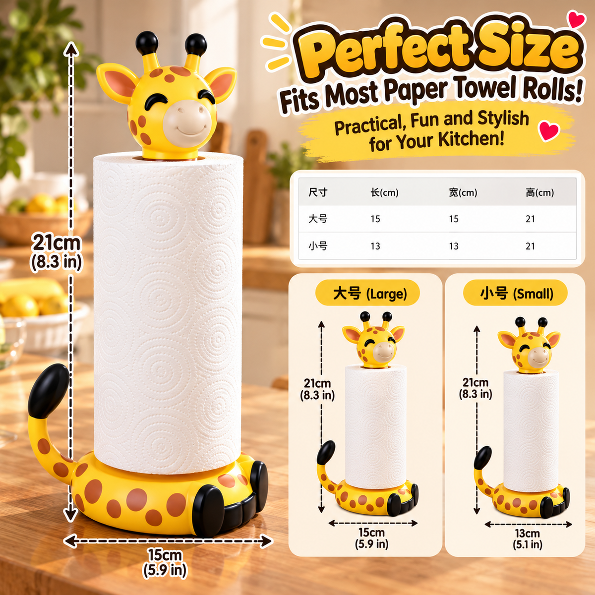 🦒 Who Knew Kitchen Cleanup Could Be This Fun?! 💛 Meet Your New Spinning Kitchen Buddy!