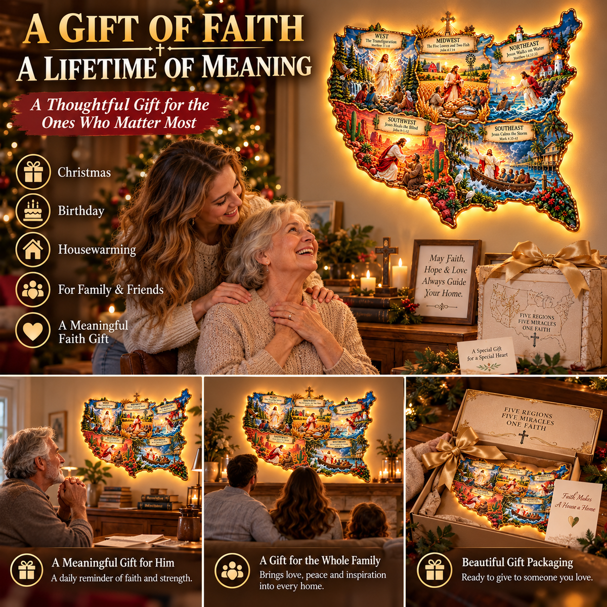 ✝️ Five Regions. Five Miracles. One Unshakable Faith! 🇺🇸 A Beautiful Tribute to God's Love & Blessings!