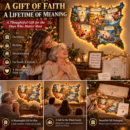 ✝️ Five Regions. Five Miracles. One Unshakable Faith! 🇺🇸 A Beautiful Tribute to God's Love & Blessings!