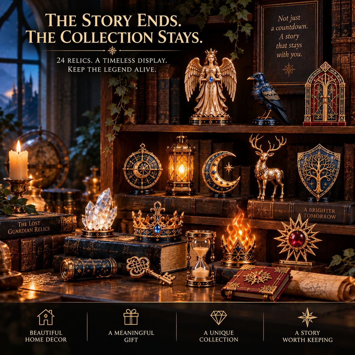 24 Relics. 24 Chapters. One Story to Complete. 🗝️