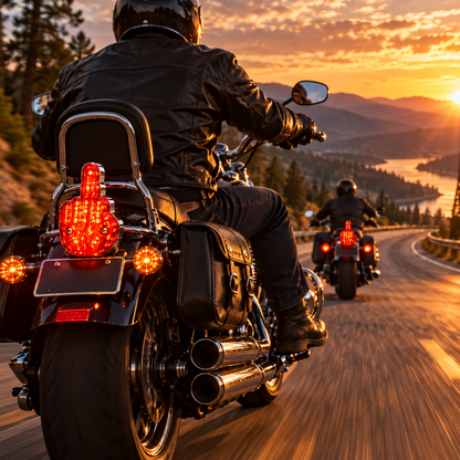 🔥 Got an Attitude?! 🏍️ Give the World the Finger – Bold Red LED, Zero Apologies!