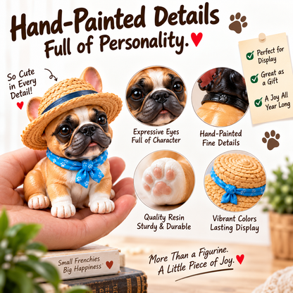 🔥 50% OFF ENDS TODAY!🌸☀️🍂❄️ A Year With Frenchies — 24 Seasonal French Bulldog Collectibles