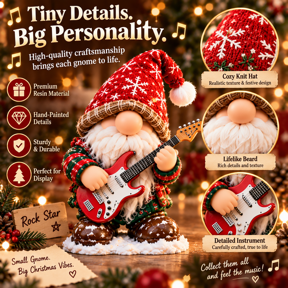 🎄 24 Days of Musical Gnomes — Build Your Own North Pole Band
