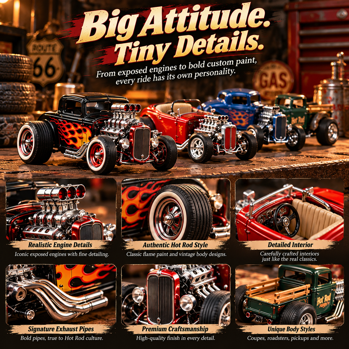 🏁24 Days of Hot Rod Legends – A Classic American Car Collector's Dream