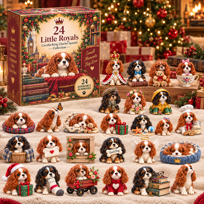 👑 24 Little Royals – Cavalier King Charles Spaniel Surprise Collection | 24 Little Dogs, One Big Love!