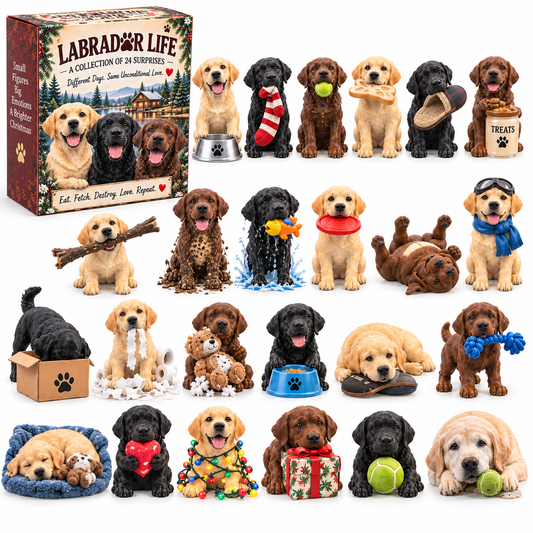 🔥 50% OFF ENDS TODAY!  🐾 Labrador Life — 24 Little Moments Every Lab Lover Knows