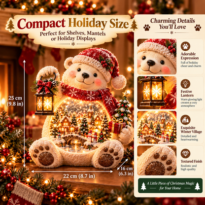 ✨ A Little Christmas World Inside 🎄 – Light-Up Christmas Village Figurine | Magical Holiday Decor & Heartwarming Christmas Gift 🎁