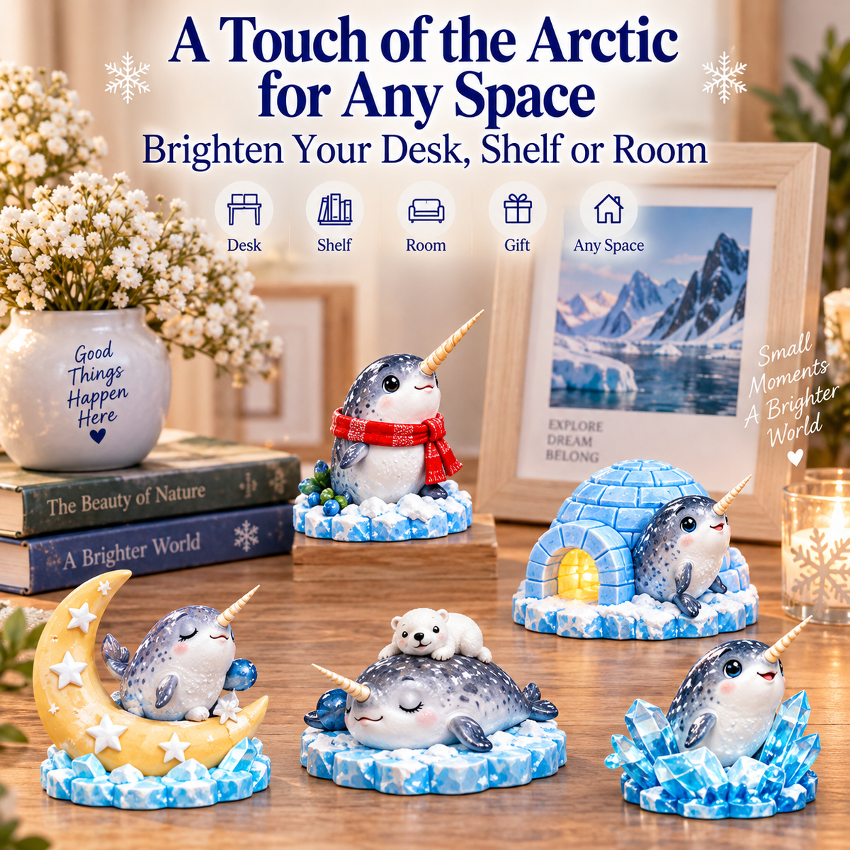 🦄 24 Little Narwhals — 24 Magical Arctic Surprises from the Unicorns of the Sea ❄️