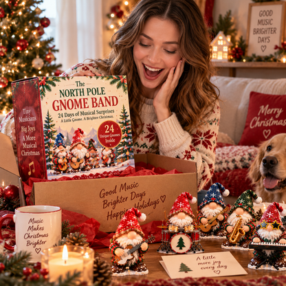 🎄 24 Days of Musical Gnomes — Build Your Own North Pole Band