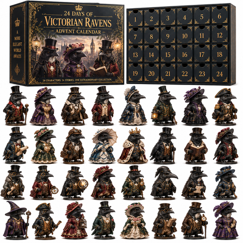 🖤 24 Days of Victorian Ravens – 24 Noble Characters, One Extraordinary Gothic Collection